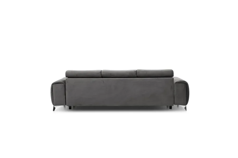 Laurece Sovesofa 3-seter - Grå - Møbler - Sofaer - Sovesofaer - 3 seters sovesofa