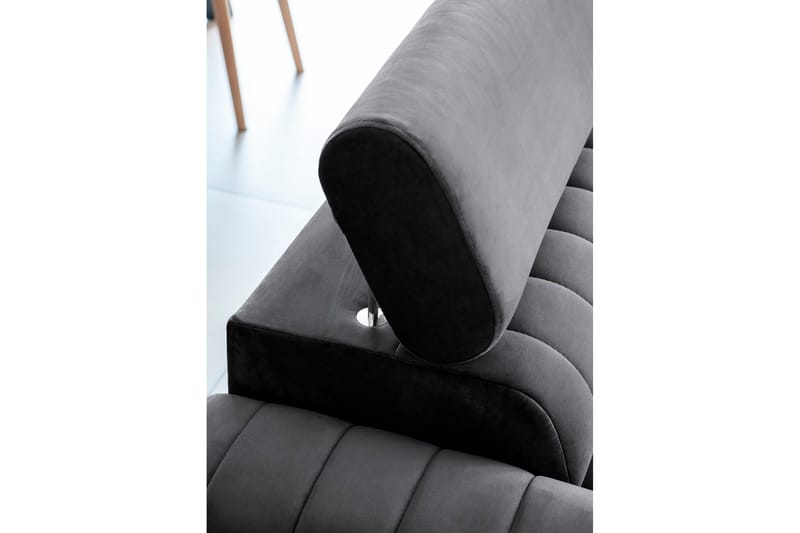 Laurece Sovesofa 3-seter - Grå - Møbler - Sofaer - Sovesofaer - 3 seters sovesofa