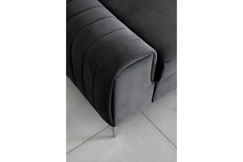 Laurece Sovesofa 3-seter - Grå - Møbler - Sofaer - Sovesofaer - 3 seters sovesofa