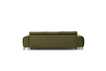 Laurece Sovesofa 3-seter - Grønn - Møbler - Sofaer - Sovesofaer - 3 seters sovesofa
