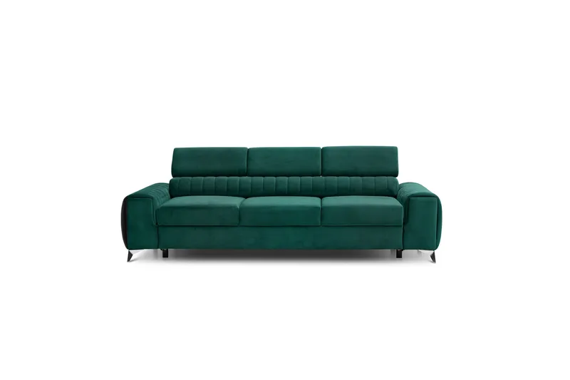 Laurece Sovesofa 3-seter - Grønn - Møbler - Sofaer - Sovesofaer - 3 seters sovesofa