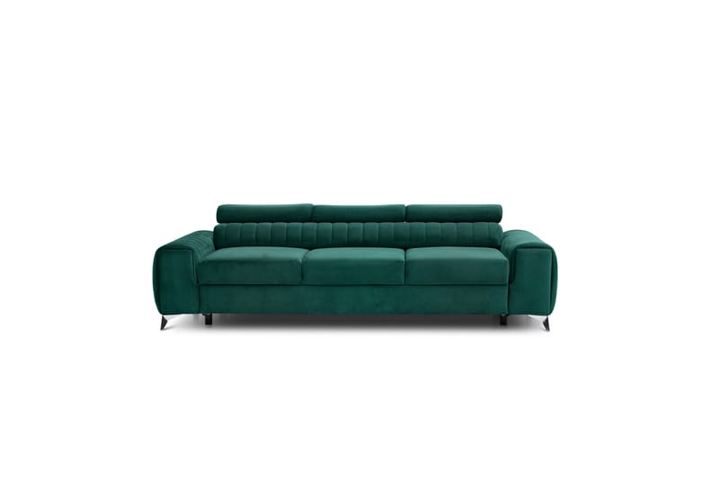 Laurece Sovesofa 3-seter - Grønn - Møbler - Sofaer - Sovesofaer - 3 seters sovesofa
