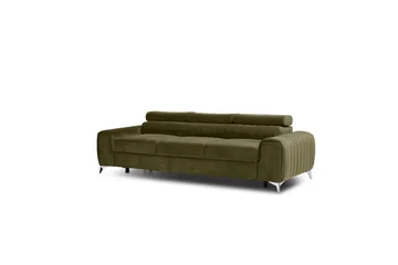 Laurece Sovesofa 3-seter - Grønn - Møbler - Sofaer - Sovesofaer - 3 seters sovesofa