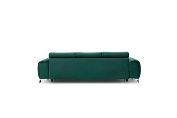Laurece Sovesofa 3-seter - Grønn - Møbler - Sofaer - Sovesofaer - 3 seters sovesofa
