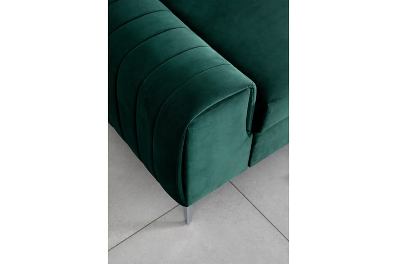 Laurece Sovesofa 3-seter - Grønn - Møbler - Sofaer - Sovesofaer - 3 seters sovesofa