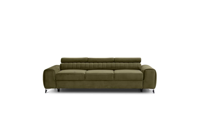 Laurece Sovesofa 3-seter - Grønn - Møbler - Sofaer - Sovesofaer - 3 seters sovesofa