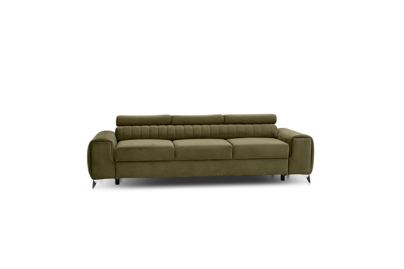 Laurece Sovesofa 3-seter - Grønn - Møbler - Sofaer - Sovesofaer - 3 seters sovesofa