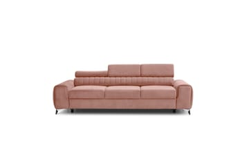 Laurece Sovesofa 3-seter - Rosa - Møbler - Sofaer - Sovesofaer - 3 seters sovesofa