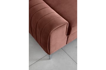 Laurece Sovesofa 3-seter - Rosa - Møbler - Sofaer - Sovesofaer - 3 seters sovesofa