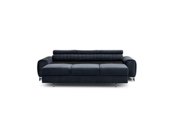 Laurece Sovesofa 3-seter - Svart - Møbler - Sofaer - Sovesofaer - 3 seters sovesofa