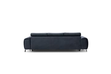 Laurece Sovesofa 3-seter - Svart - Møbler - Sofaer - Sovesofaer - 3 seters sovesofa