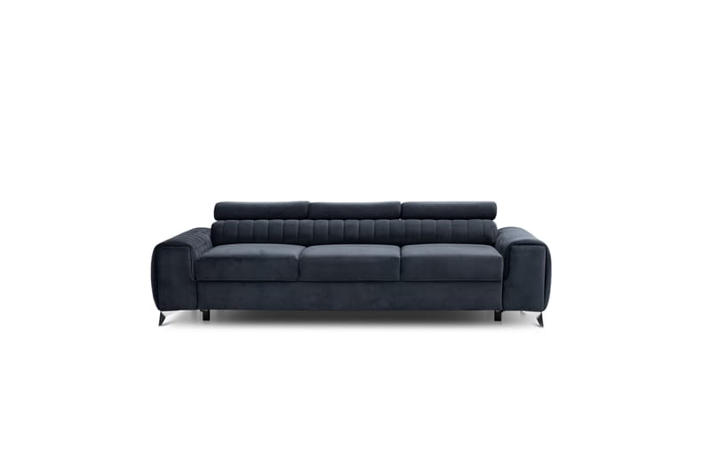Laurece Sovesofa 3-seter - Svart - Møbler - Sofaer - Sovesofaer - 3 seters sovesofa