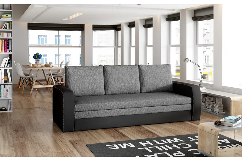 Lerma Sovesofa, Grå/Svart