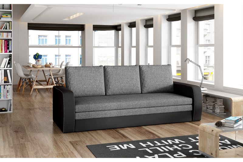 Lerma Sovesofa, Grå/Svart