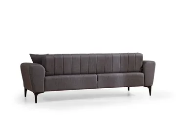 Lilesville 3-seter Sovesofa - Mørkegrå - Møbler - Sofaer - Sovesofaer - 3 seters sovesofa