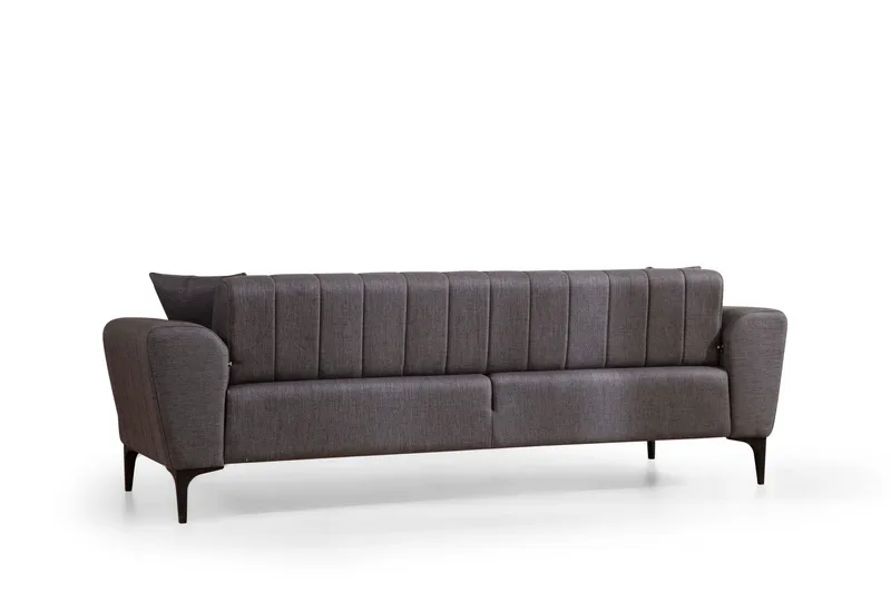 Lilesville 3-seter Sovesofa - Mørkegrå - Møbler - Sofaer - Sovesofaer - 3 seters sovesofa