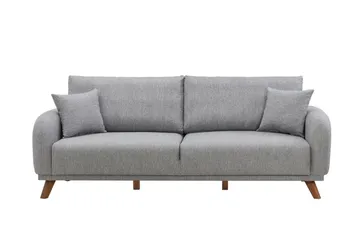 Malkiat Sovesofa - Grå - Møbler - Sofaer - Sovesofaer - 3 seters sovesofa