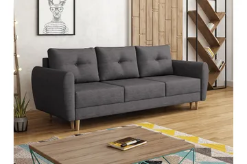 Manstad Sofa - Grå - Møbler - Sofaer - Sovesofaer - 3 seters sovesofa