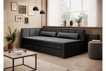 Mansuri 3-seters Sovesofa med Oppbevaring - Mørkegrå - Møbler - Sofaer - Sovesofaer - 3 seters sovesofa