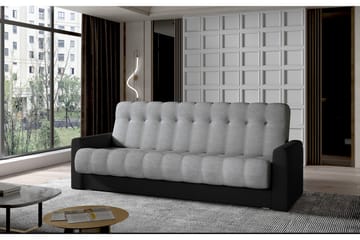 Masin 3-seters Sovesofa - Grå - Møbler - Sofaer - Sovesofaer - 3 seters sovesofa