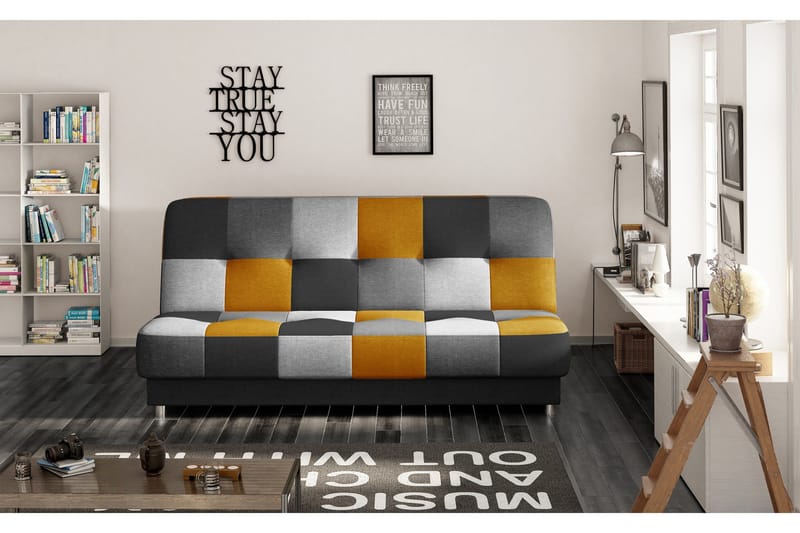 Matin 3-seters Sovesofa, Grå