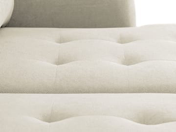 3-seters sovesofa med divan BUENO Cruz 15 Venstrevendt - Mørk beige - Møbler - Sofaer - Sovesofaer - Langsgående sovesofa
