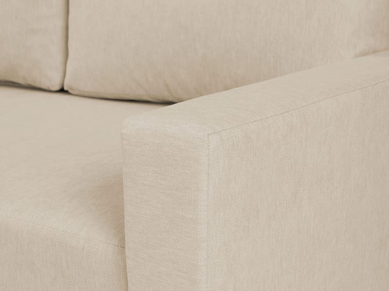 3-seters sovesofa med divan OVIEDO Verita 75 - Mørkegrønn - Møbler - Sofaer - Sovesofaer - Hjørnesovesofa