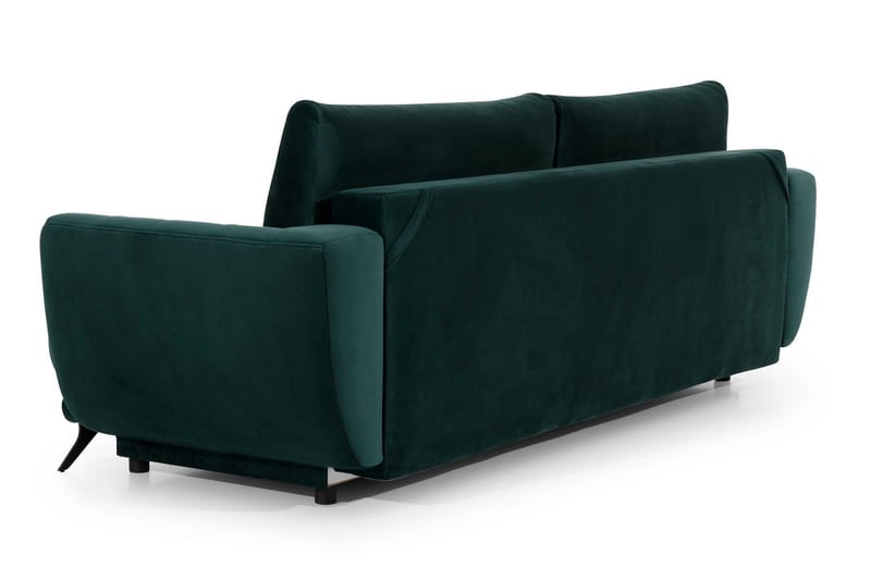 Megis 3-sits Sovesofa - Grønn - Møbler - Sofaer - Sovesofaer - 3 seters sovesofa