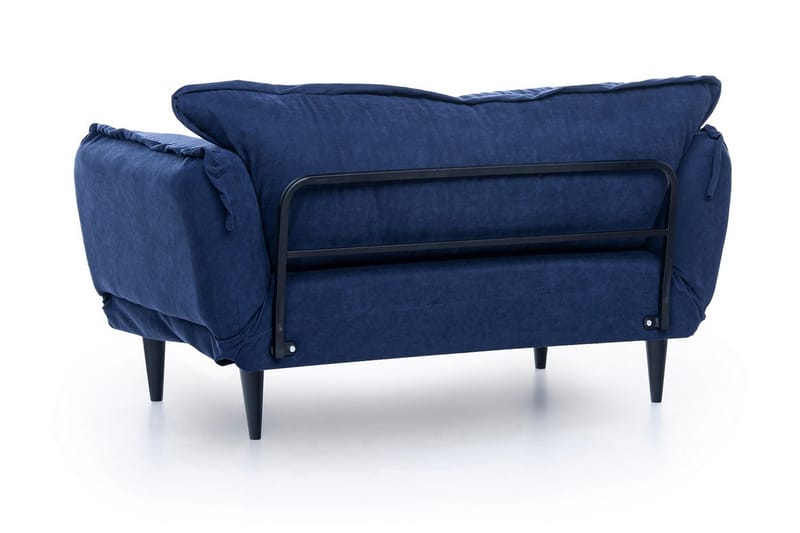 Mezonzo 3-seter Rektangulær Sovesofa 50x190 cm i Stoff - Blå - Møbler - Sofaer - Sovesofaer - 3 seters sovesofa