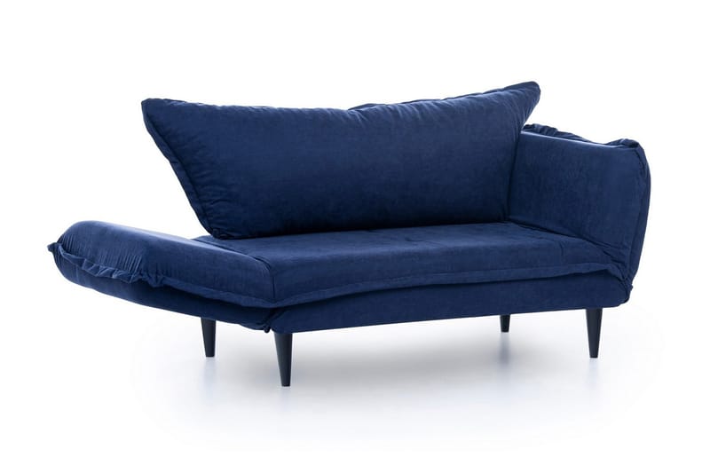Mezonzo 3-seter Rektangulær Sovesofa 50x190 cm i Stoff - Blå - Møbler - Sofaer - Sovesofaer - 3 seters sovesofa