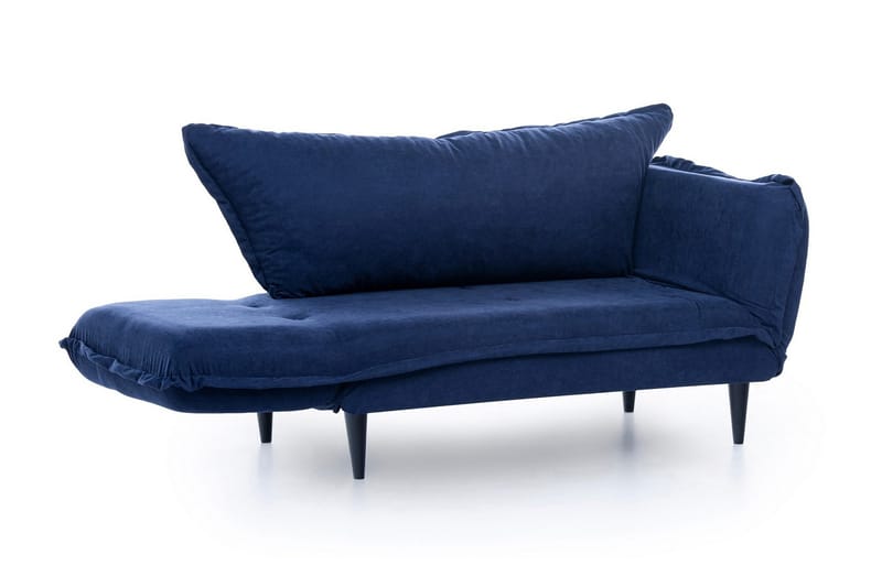 Mezonzo 3-seter Rektangulær Sovesofa 50x190 cm i Stoff - Blå - Møbler - Sofaer - Sovesofaer - 3 seters sovesofa