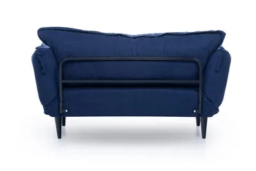 Mezonzo 3-seter Rektangulær Sovesofa 50x190 cm i Stoff - Blå - Møbler - Sofaer - Sovesofaer - 3 seters sovesofa