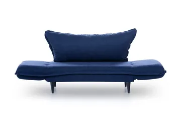 Mezonzo 3-seter Rektangulær Sovesofa 50x190 cm i Stoff - Blå - Møbler - Sofaer - Sovesofaer - 3 seters sovesofa