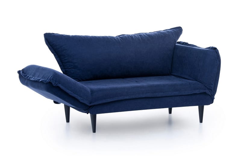 Mezonzo 3-seter Rektangulær Sovesofa 50x190 cm i Stoff - Blå - Møbler - Sofaer - Sovesofaer - 3 seters sovesofa
