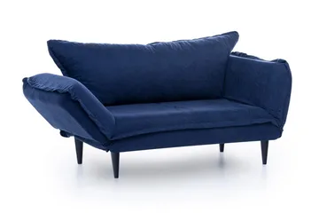 Mezonzo 3-seter Rektangulær Sovesofa 50x190 cm i Stoff - Blå - Møbler - Sofaer - Sovesofaer - 3 seters sovesofa