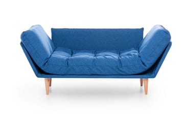 Mezonzo 3-seter Sammenleggbar Sovesofa 70x200 cm i Stoff - Blå - Møbler - Sofaer - Sovesofaer - 3 seters sovesofa