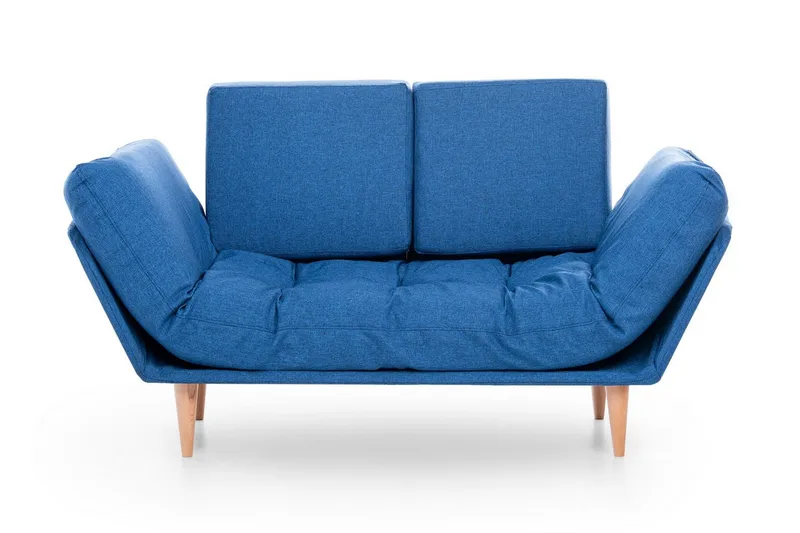 Mezonzo 3-seter Sammenleggbar Sovesofa 70x200 cm i Stoff, Blå