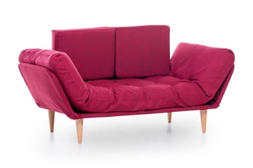 Mezonzo 3-seter Sammenleggbar Sovesofa 70x200 cm i Stoff - Rød - Møbler - Sofaer - Sovesofaer - 3 seters sovesofa