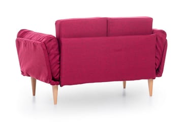 Mezonzo 3-seter Sammenleggbar Sovesofa 70x200 cm i Stoff - Rød - Møbler - Sofaer - Sovesofaer - 3 seters sovesofa