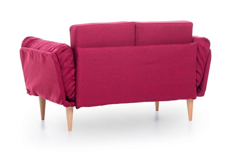 Mezonzo 3-seter Sammenleggbar Sovesofa 70x200 cm i Stoff - Rød - Møbler - Sofaer - Sovesofaer - 3 seters sovesofa