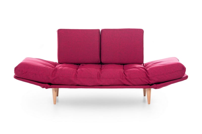 Mezonzo 3-seter Sammenleggbar Sovesofa 70x200 cm i Stoff - Rød - Møbler - Sofaer - Sovesofaer - 3 seters sovesofa