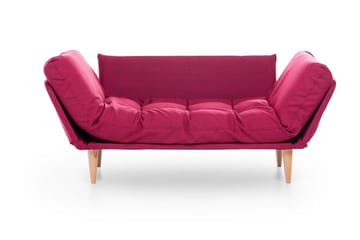 Mezonzo 3-seter Sammenleggbar Sovesofa 70x200 cm i Stoff - Rød - Møbler - Sofaer - Sovesofaer - 3 seters sovesofa