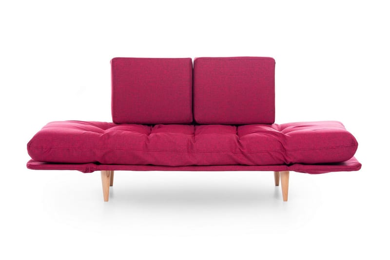 Mezonzo 3-seter Sammenleggbar Sovesofa 70x200 cm i Stoff - Rød - Møbler - Sofaer - Sovesofaer - 3 seters sovesofa