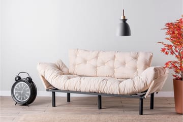 Mezonzo 3-seter Sovesofa - Beige - Møbler - Sofaer - Sovesofaer - 3 seters sovesofa