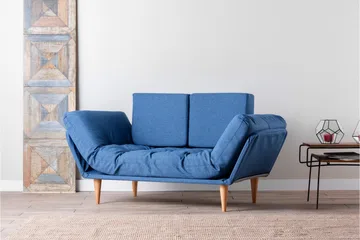 Mezonzo 3-seter Sovesofa - Blå - Møbler - Sofaer - Sovesofaer - 3 seters sovesofa