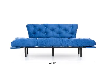 Mezonzo 3-seter Sovesofa - Blå - Møbler - Sofaer - Sovesofaer - 3 seters sovesofa