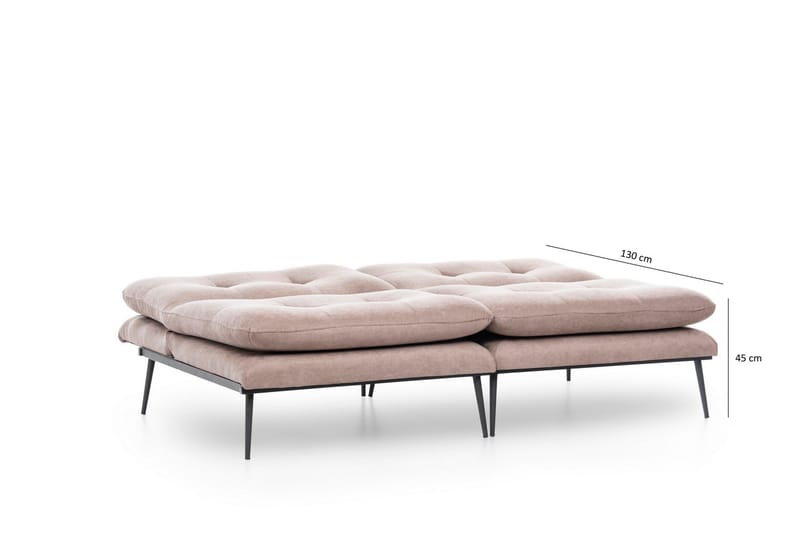 Mezonzo 3-seter Sovesofa - Brun - Møbler - Sofaer - Sovesofaer - 3 seters sovesofa
