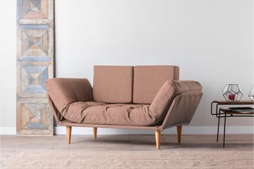 Mezonzo 3-seter Sovesofa - Brun - Møbler - Sofaer - Sovesofaer - 3 seters sovesofa
