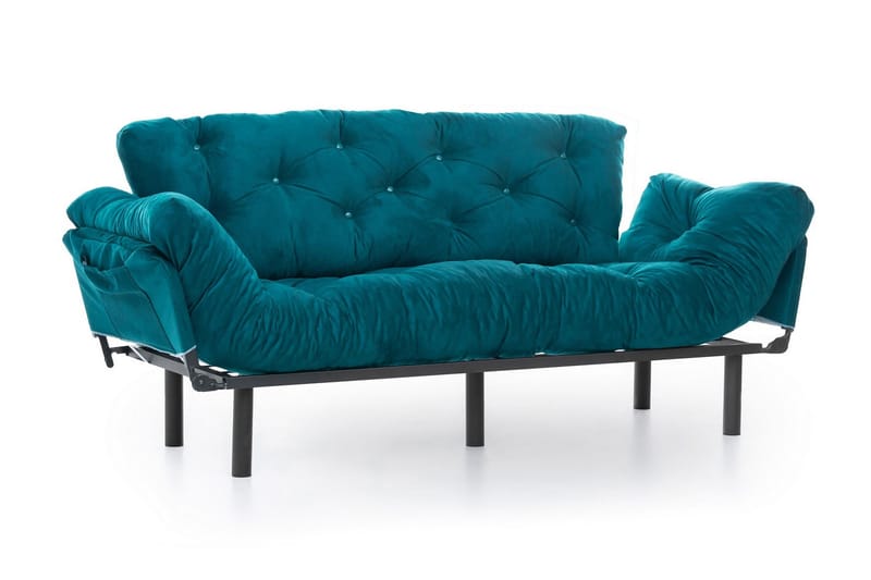 Mezonzo 3-seter Sovesofa - Grønn - Møbler - Sofaer - Sovesofaer - 3 seters sovesofa