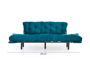 Mezonzo 3-seter Sovesofa - Grønn - Møbler - Sofaer - Sovesofaer - 3 seters sovesofa